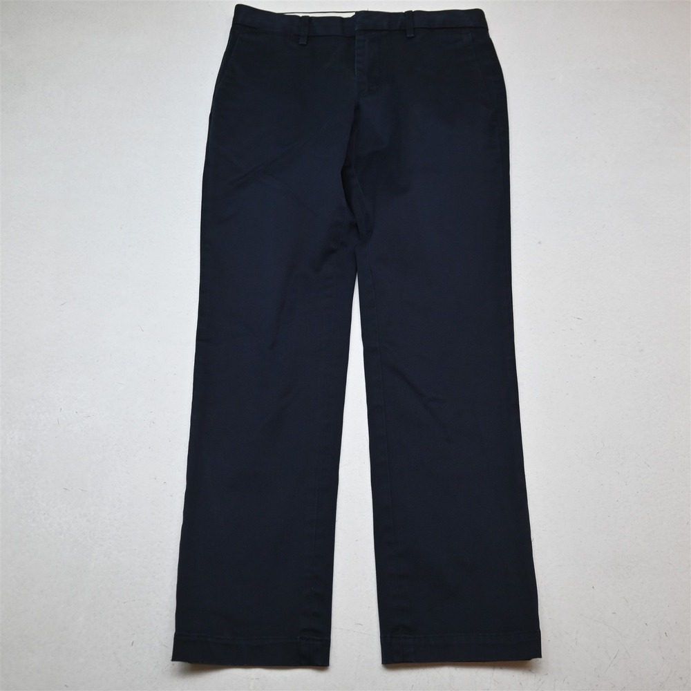 Banana Republic 30x32 Navy Blue Aiden Slim Rapid Movement Chino Mens Pants